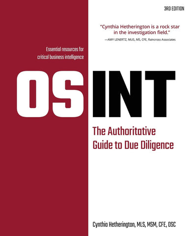 Image of Osint: The Authoritative Guide to Due Diligence
