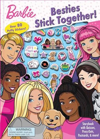 Image of Barbie: Besties Stick Together (Puffy Stickers)