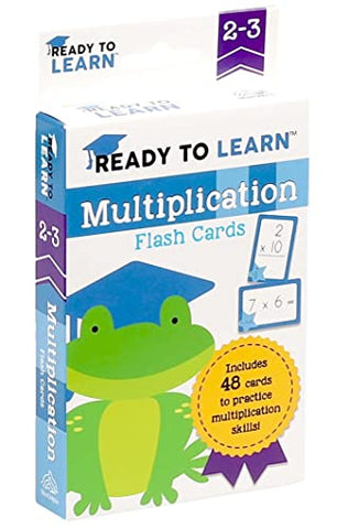 Image of Ready to Learn: Grades 2-3 Multiplication Flash Cards