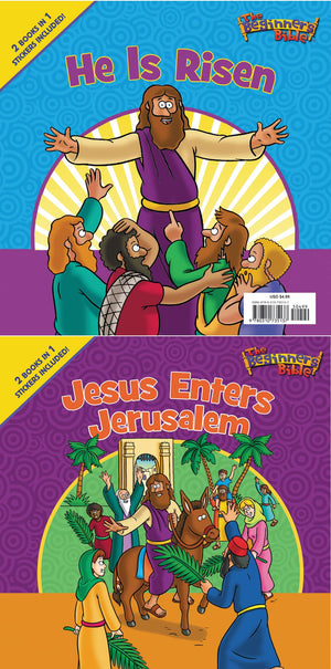 The Beginner's Bible Jesus Enters Jerusalem and He Is Risen: The Beginner's Bible Easter Flip Book