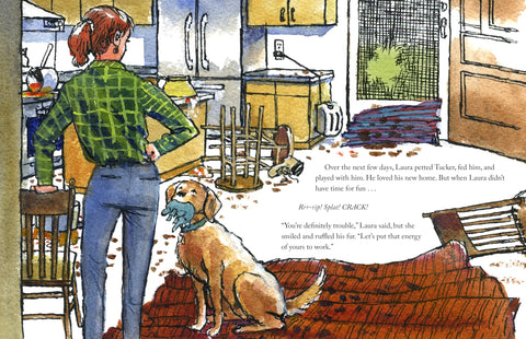 Image of TROUBLE DOG: FROM SHELTER DOG TO CONSERVATION HERO (SPECTACULAR STEAM FOR CURIOUS READERS (SSCR))