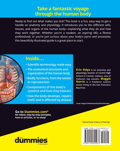 Image of Anatomy & Physiology For Dummies (For Dummies (Math & Science)) (For Dummies (Lifestyle))