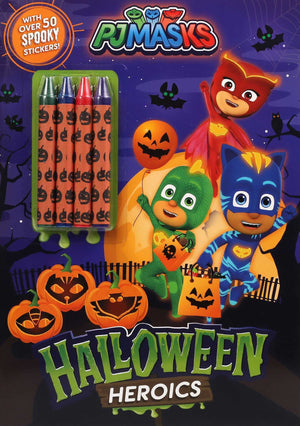 PJ Masks: Halloween Heroics (Color & Activity with Crayons)