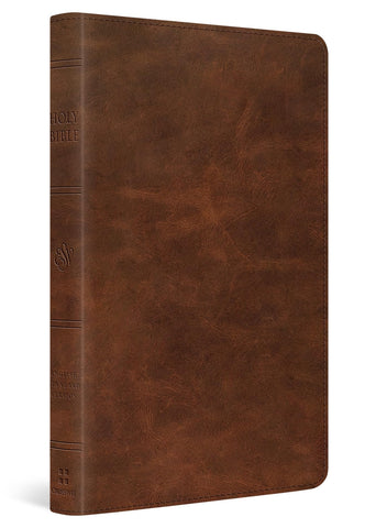 Image of ESV THINLINE BIBLE (DEEP BROWN, FULL GRAIN LEATHER)