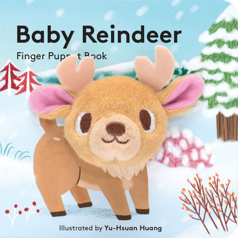 Image of BABY REINDEER: FINGER PUPPET BOOK: (FINGER PUPPET BOOK FOR TODDLERS AND BABIES, BABY BOOKS FOR FIRST YEAR, ANIMAL FINGER PUPPETS) (LITTLE FINGER PUPPET, 4)