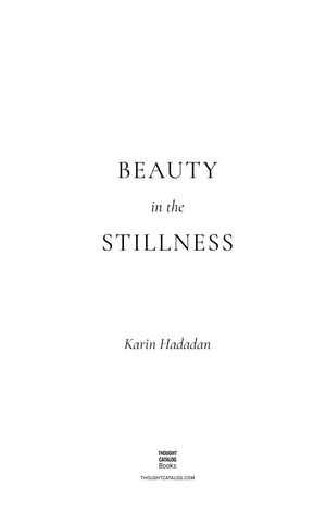 Image of Beauty In The Stillness
