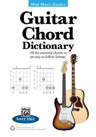 Image of Mini Music Guides -- Guitar Chord Dictionary: All the Essential Chords in an Easy-to-Follow Format!