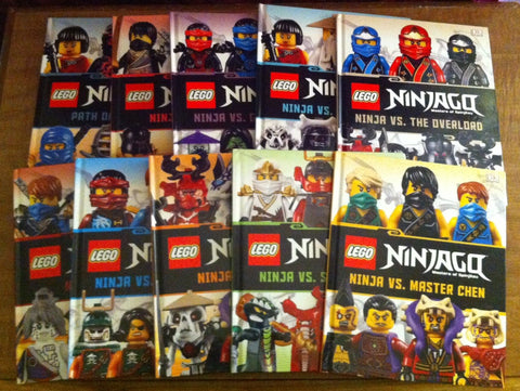 Image of Lego Ninjago 10 books collection plus Limited edition Minifigure Green Ninja ZX