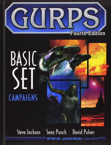 Image of Steve Jackson Games Gurps Basic Set Campaign - Comprehensive RPG Board Game Guide Create Infinite Worlds and Adventures for Ages 14+ and 1+ Players