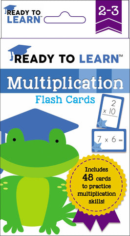 Image of Ready to Learn: Grades 2-3 Multiplication Flash Cards