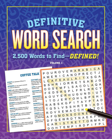 Image of Definitive Word Search Volume 1: 2,500 Words to Find--Defined