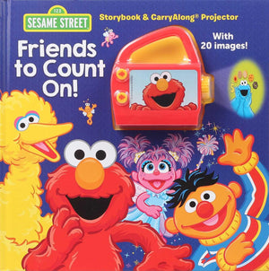 Sesame Street: Friends to Count On!: Storybook & CarryAlong Projector