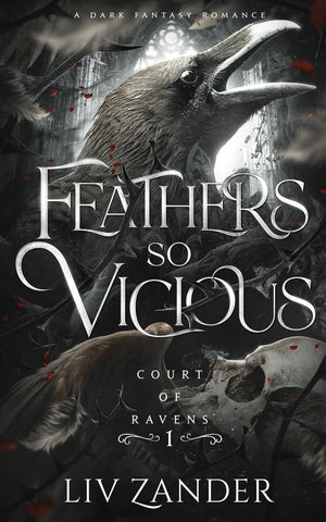 Image of Feathers so Vicious: A Dark Fantasy Romance (Court of Ravens)