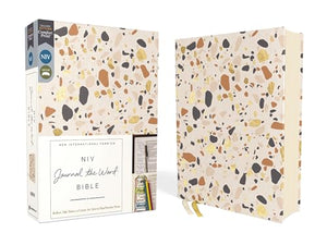 NIV, JOURNAL THE WORD BIBLE (PERFECT FOR NOTE-TAKING), CLOTH OVER BOARD, CREAM, RED LETTER, COMFORT PRINT: REFLECT, TAKE NOTES, OR CREATE ART NEXT TO YOUR FAVORITE VERSES