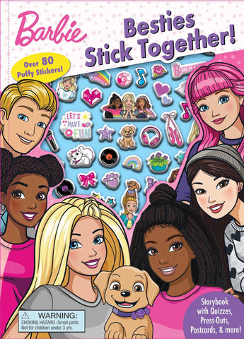 Image of Barbie: Besties Stick Together (Puffy Stickers)