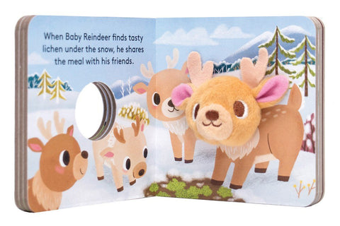 Image of BABY REINDEER: FINGER PUPPET BOOK: (FINGER PUPPET BOOK FOR TODDLERS AND BABIES, BABY BOOKS FOR FIRST YEAR, ANIMAL FINGER PUPPETS) (LITTLE FINGER PUPPET, 4)