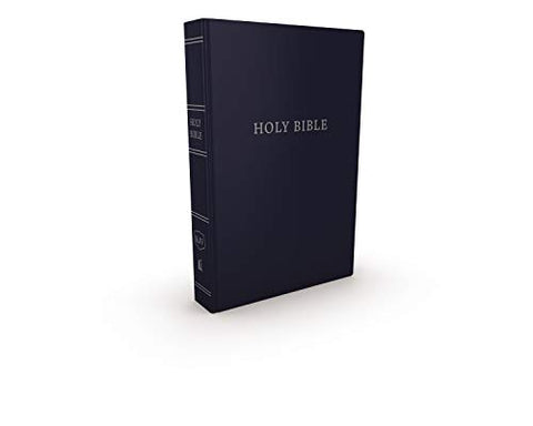 Image of KJV, PEW BIBLE, HARDCOVER, BLUE, RED LETTER, COMFORT PRINT: HOLY BIBLE, KING JAMES VERSION