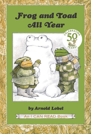 Frog and Toad All Year: From the Classic Animal Friendship and Adventure Series, Great for Growing Reading Skills and Early Literacy Development for Kids [ages 4-8] (I Can Read Level 2)