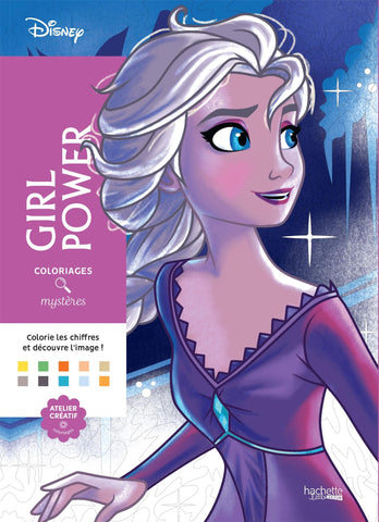 Image of Coloriages mystères Disney - Girl Power
