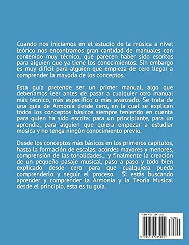 Image of ARMONIA DESDE CERO: ARMONIA Y TEORIA MUSICAL PARA PRINCIPIANTES (SPANISH EDITION)