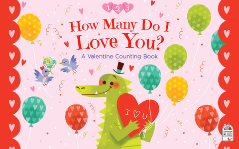 Image of How Many Do I Love You? A Valentine Counting Padded Picture Board Book, Ages 1-5 ( )