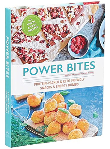 Image of Power Bites: Protein-Packed & Keto-Friendly Snacks & Energy Bombs