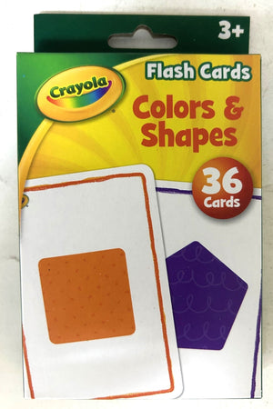 Colors & Shapes Flash Cards (Crayola)