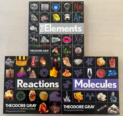 Image of Theodore Gray's Elements Trilogy: 3 Book Box Set