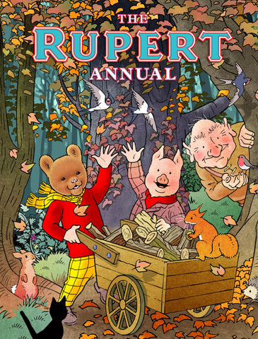 Image of The Rupert Annual 2025: Full-colour, illustrated Annual, the perfect gift for Rupert fans of all ages. Includes a brand-new story from Stuart Trotter.