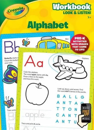 Alphabet Workbook (Crayola)