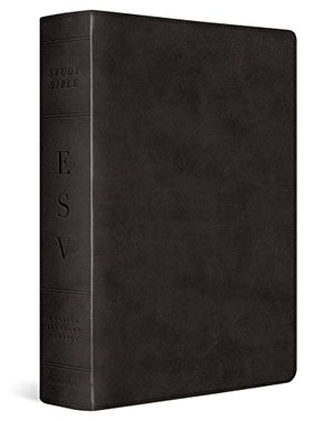 ESV STUDY BIBLE, LARGE PRINT (TRUTONE, BLACK)