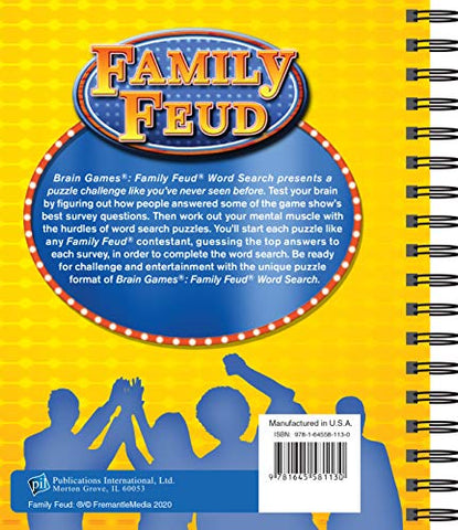 Image of BRAIN GAMES - FAMILY FEUD WORD SEARCH