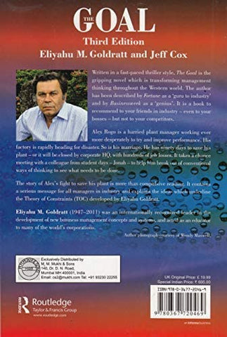 Image of The Goal: 40th Anniversary Edition: A Process of Ongoing Improvement