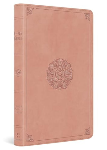 Image of ESV THINLINE BIBLE (TRUTONE, PINK, EMBLEM DESIGN)