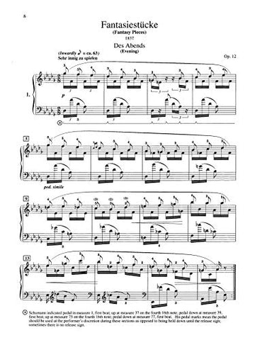Image of FANTASIESTÃœCKE, OP. 12 (ALFRED MASTERWORK EDITION)