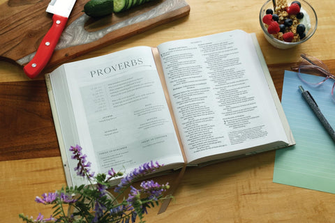 Image of Flourish: The NIV Bible for Women, Hardcover, Multi-color/Cream, Comfort Print