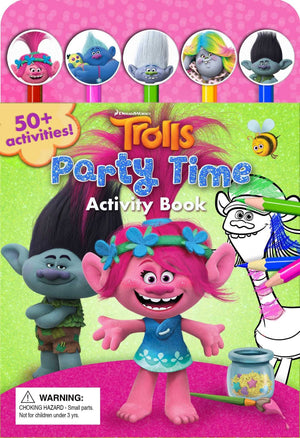 DreamWorks Trolls Party Time Activity Book (Pencil Toppers)