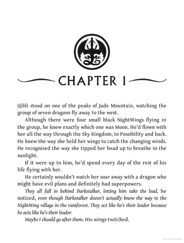 Image of WINGS OF FIRE #10: DARKNESS OF DRAGONS