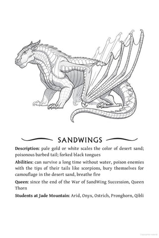 Image of WINGS OF FIRE #09: TALONS OF POWER