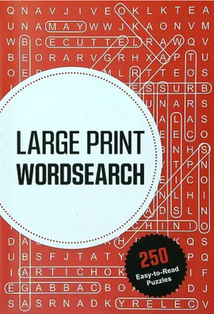 Large Print Word Search