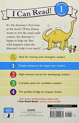Image of DANNY AND THE DINOSAUR AND THE SAND CASTLE CONTEST (I CAN READ LEVEL 1)