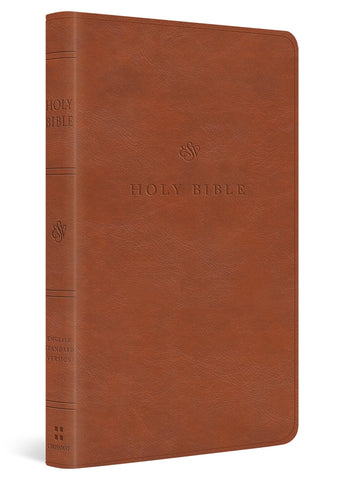 Image of ESV VALUE THINLINE BIBLE (TRUTONE, ENGLISH SADDLE)