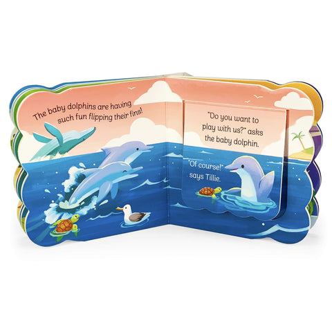 Image of BABIES IN THE OCEAN- A FIRST LIFT-A-FLAP BOARD BOOK FOR BABIES AND TODDLERS (BABIES LOVE)