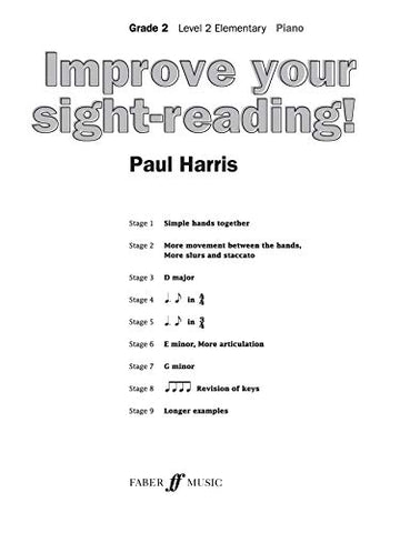 Image of IMPROVE YOUR SIGHT-READING! PIANO, LEVEL 2: A PROGRESSIVE, INTERACTIVE APPROACH TO SIGHT-READING (FABER EDITION: IMPROVE YOUR SIGHT-READING)
