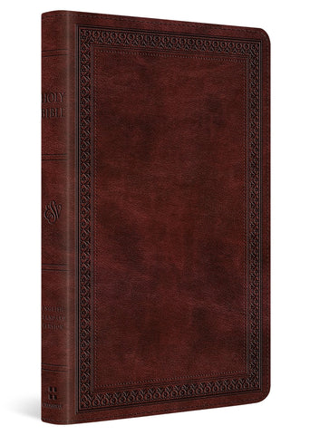 Image of ESV THINLINE BIBLE (TRUTONE, MAHOGANY, BORDER DESIGN)