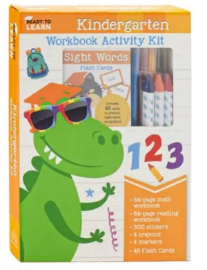 Kindergarten Workbook Activity Kit (Ready To Learn)