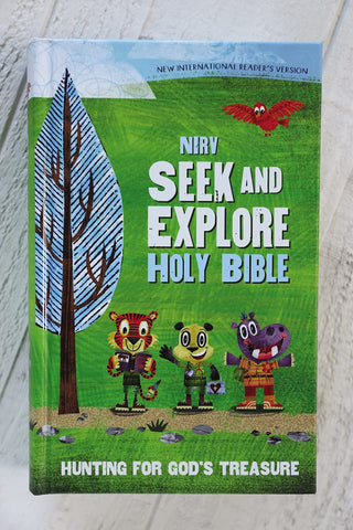 Image of NIRV, SEEK AND EXPLORE HOLY BIBLE, HARDCOVER: HUNTING FOR GODâ€™S TREASURE