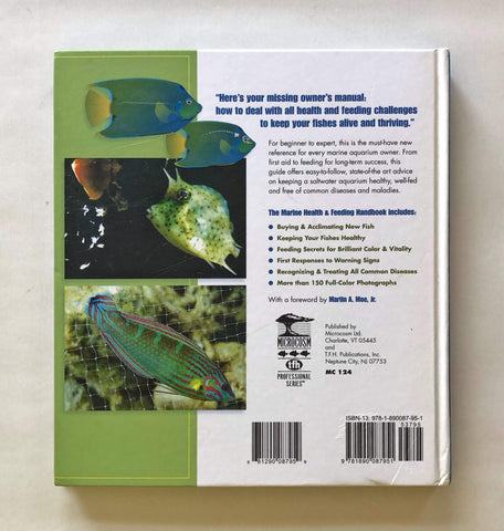 Image of The Marine Fish Health & Feeding Handbook: The Essential Guide to Keeping Saltwater Species Alive and Thriving
