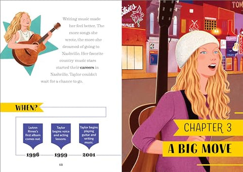Image of THE STORY OF TAYLOR SWIFT: AN INSPIRING BIOGRAPHY FOR YOUNG READERS (THE STORY OF BIOGRAPHIES)
