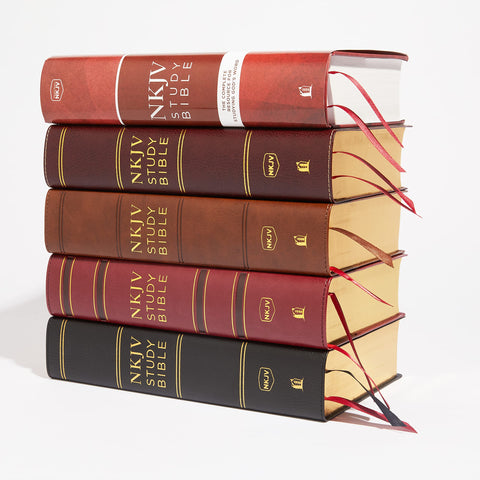 Image of NKJV STUDY BIBLE, LEATHERSOFT, BROWN, COMFORT PRINT: THE COMPLETE RESOURCE FOR STUDYING GODâ€™S WORD